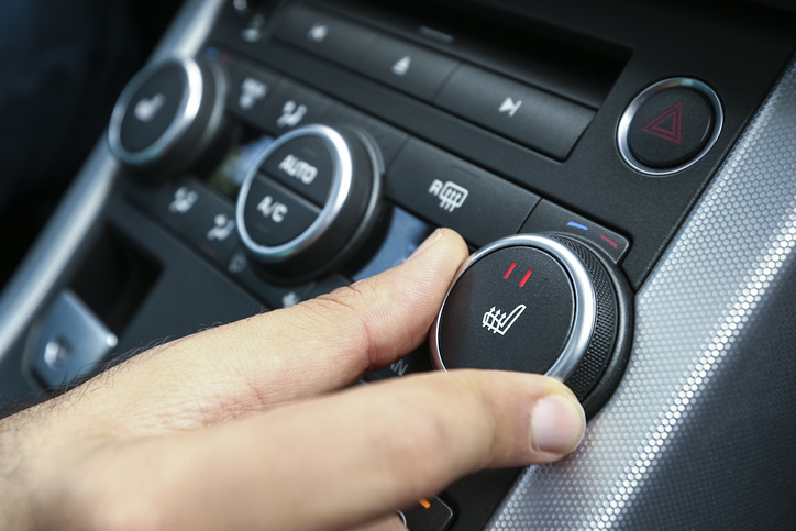 Heated seat and defrost