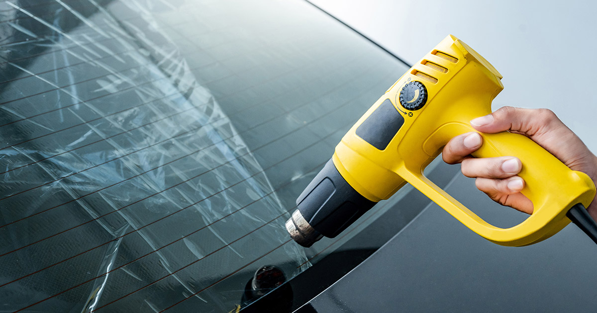 Remove Tint From a Windshield or Rear Window